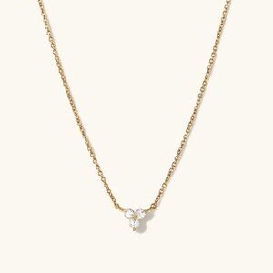 Mejuri Lotus Necklace